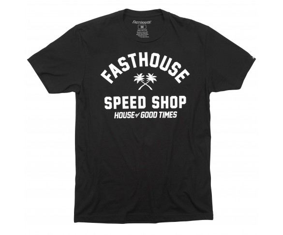 Fasthouse, Youth Haven SS Tee, Black, BARN, M