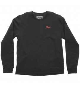 Fasthouse, Flag Crew Neck Pullover, VUXEN, S, SVART